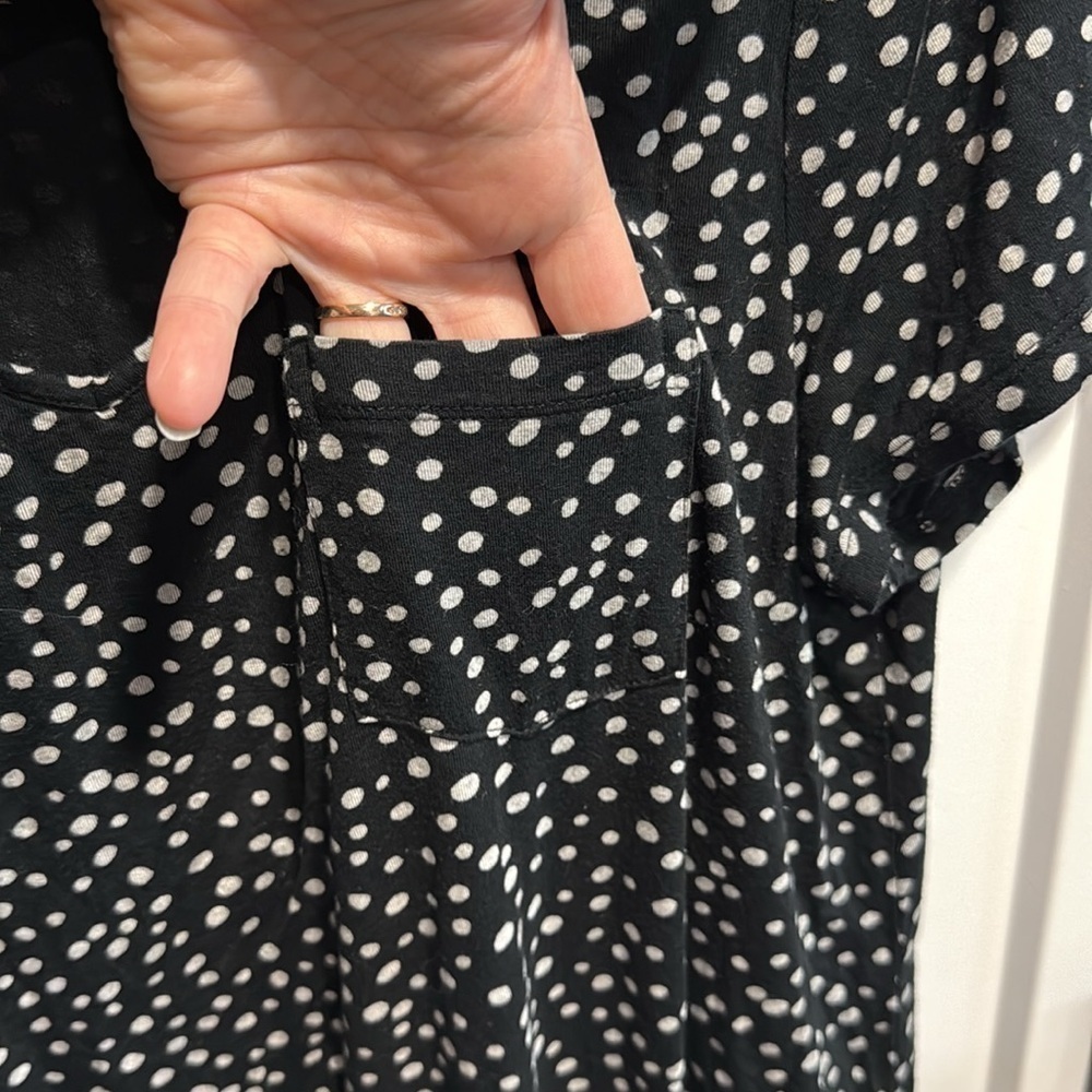 Soma Cool Nights V Neck Nightgown Sleepshirt - Picture 9 of 9